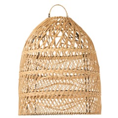 HANGING LAMP RATTAN NATURAL CLSC 40 - HANGING LAMPS